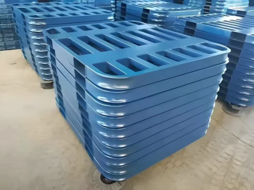 Rounded Steel Tray